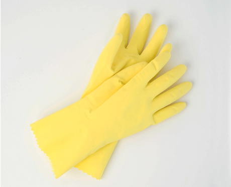 Latex - Yellow Flocklined X-Large (10) 1