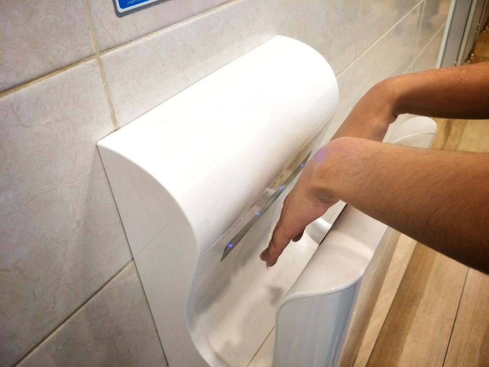 Commercial hand dryer